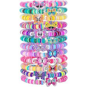 Vibrant Boho Friendship Bracelets - Eco-Friendly Stackable Beads for Women